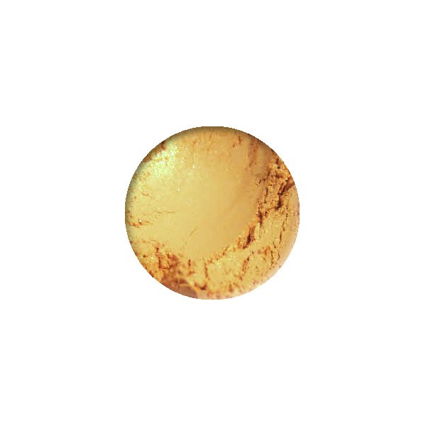 Minerale oogschaduw kleur Old Gold