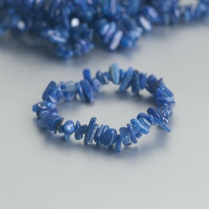 Blauwe Kyaniet armband split