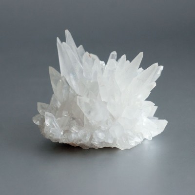 Witte Calciet kristalcluster (Dogtooth - Stellar Beam) ruw 01